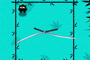 旋转的武士刀